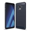 Protective Case - Samsung - Galaxy A8 2018 - TPU - Shockproof - Navy Blue