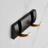 Coat Rack Wall Mount - Modern, Metal Wall Coat Rack Sturdy Wall Hook Rack Rail for Hanging Coat, Jacket, Clothes, Hat