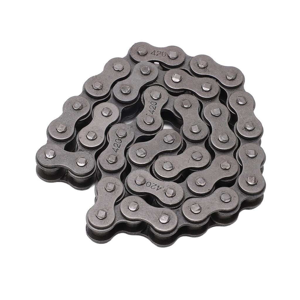 Натяжитель цепи роликовый Цепь 420 42 звена Комплект Стальной сплав с мастер-звеном для мини-байка 212 куб.см 196 куб.см 6,5 л.с.