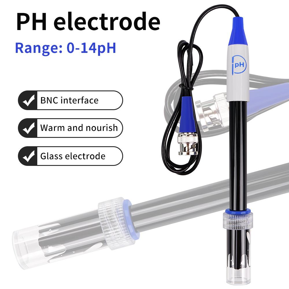 Сменный зонд Композитный электрод PH/ОВП Разъем BNC Датчик ОВП Зонд PH для аквариума, гидропоники, анализатора воды