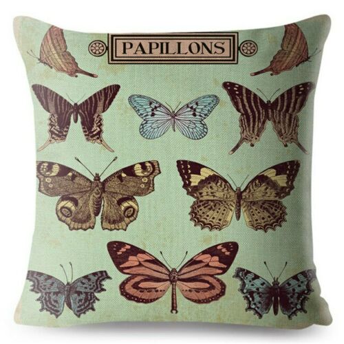 European Vintage Gothic Style Cushion Cover Flowers Print Throw Pillows Cases