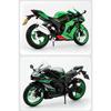 1/9 Kawasaki Ninja ZX-10R High Performance Superbike Alloy Metal Diecast Model Motorcycle Sound & Light High Simulation Collect