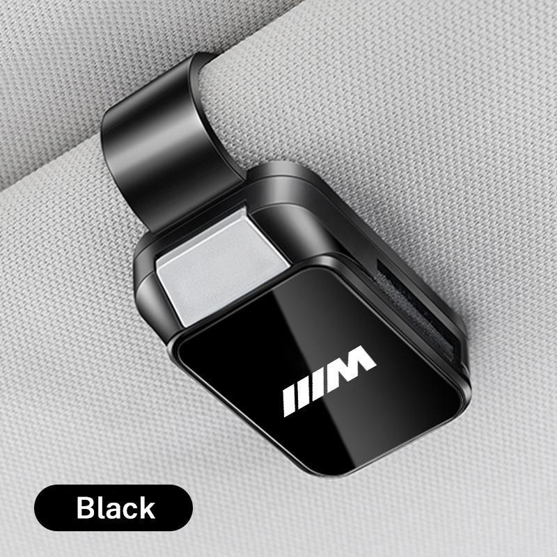 NAZF2 Car Interior Sun Visor Glasses Sunglasses Case Eyeglasses Clip For BMW E46 E90 E60 F30 F10 E39 E36 F20 G30 G20 E87 E92 E91 X1
