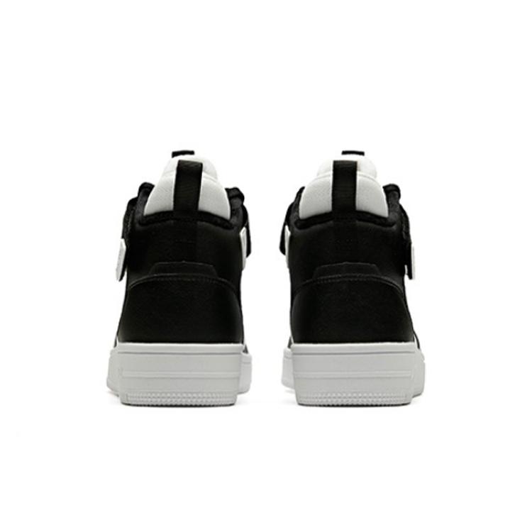 Anta Textile, Synthetic Leather Thermal Abrasion Resistant High top Skateboard Shoes Men's 91946911-4