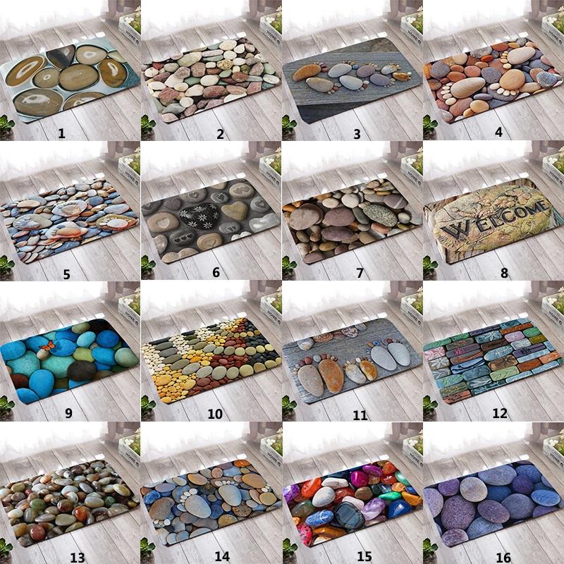 3D каменный ковер, дверные коврики, коврик для улицы, кухни, гостиной, коврик для пола, коврик, водонепроницаемый, для прихожей, добро пожаловать, коврик для пола, коврик