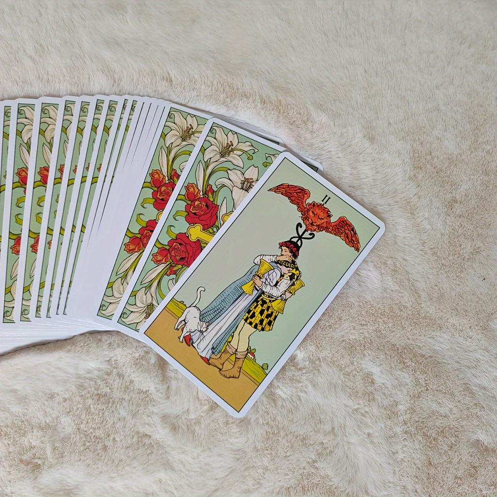 After Card Reading Cards Deck - 78Pcs, 2.6 X 4.7" | Modern Twist On Traditional Artwork | Includes Major & Minor Arcana For Mystical Fortune Telling