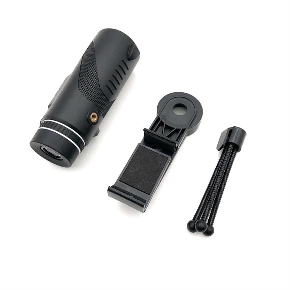 80X100 Monocular Telescope with Low Night Vision High Powered Monocular Scope for Birds Wildlife