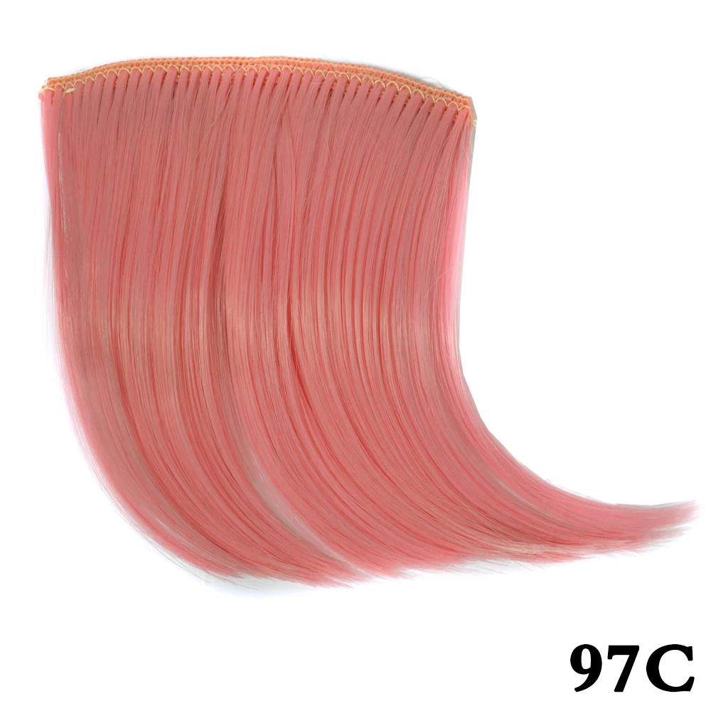 Синтетический двухкарточный фиксированный маленький парик с челкой в наращивании волос натуральные разноцветные аксессуары для волос для женщин легкая повседневная носка