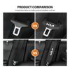 UQQV8 Car Seat Belt Buckle Clip Protector Cover Shoulder Padding Pad For KIA Rio K5 K2 Sportage Ceed Sorento Picanto Stinger Soul