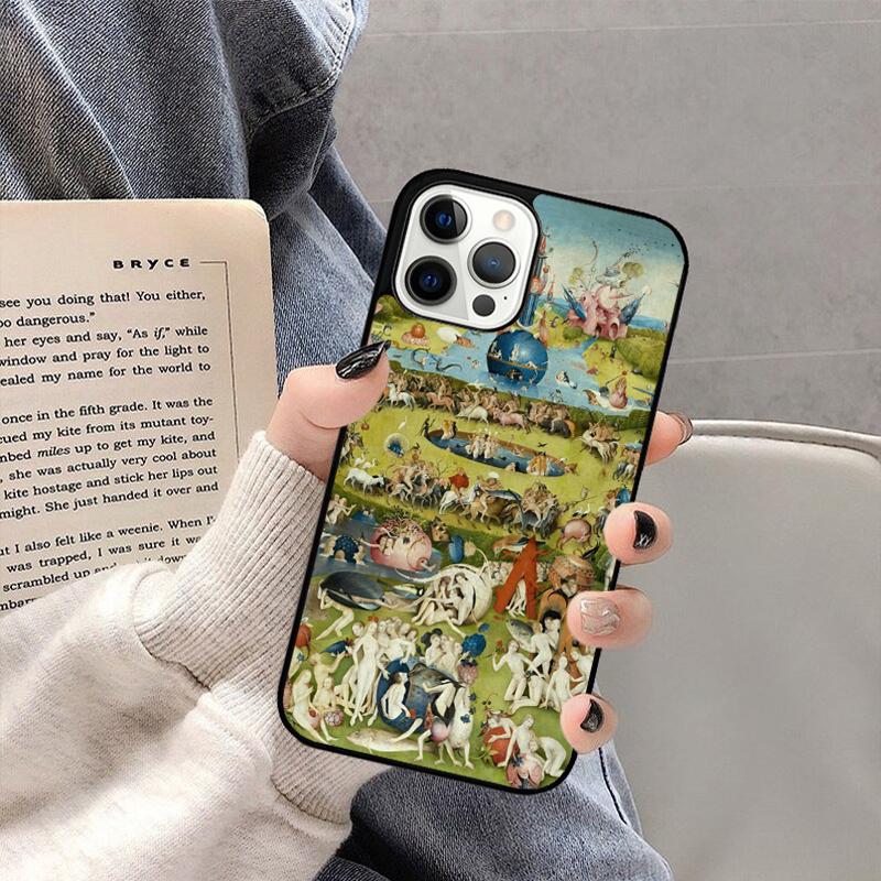 Hieronymus Bosch Art Phone Case For iPhone 17 Air 16 15 14 plus 11 12 13 Pro Max coque Cover Shell
