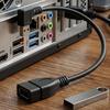 26 см USB 3.0 Папа-Мама Удлинительный кабель Прямой/Левый/Верхний/Нижний Угловой 90 градусов Удлинитель Кабель данных USB-адаптеры для ноутбука