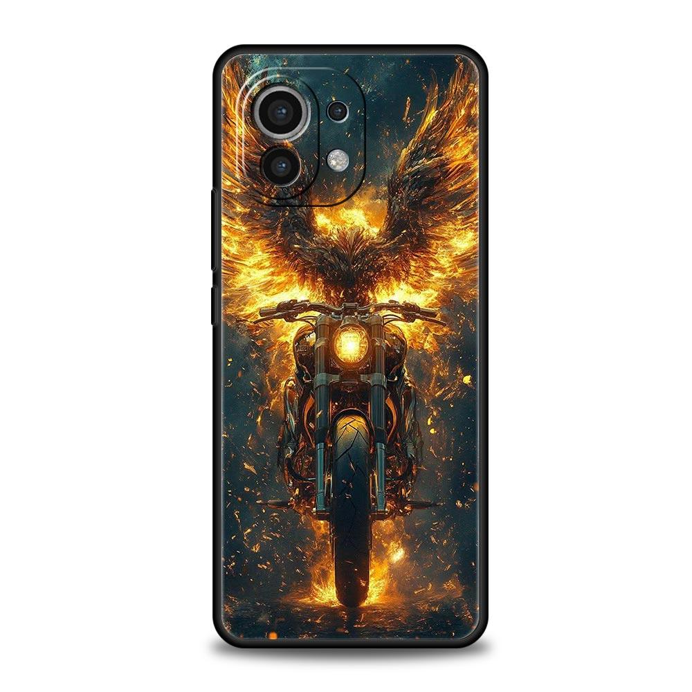 Чехол-сумка для телефона на мотоцикл для Xiaomi Mi 17 Pro Max 15 14 13 12 11 Ultra 15T 14T 13T 12T 11T Pro Lite Мягкий ТПУ корпус Fundas Сумка