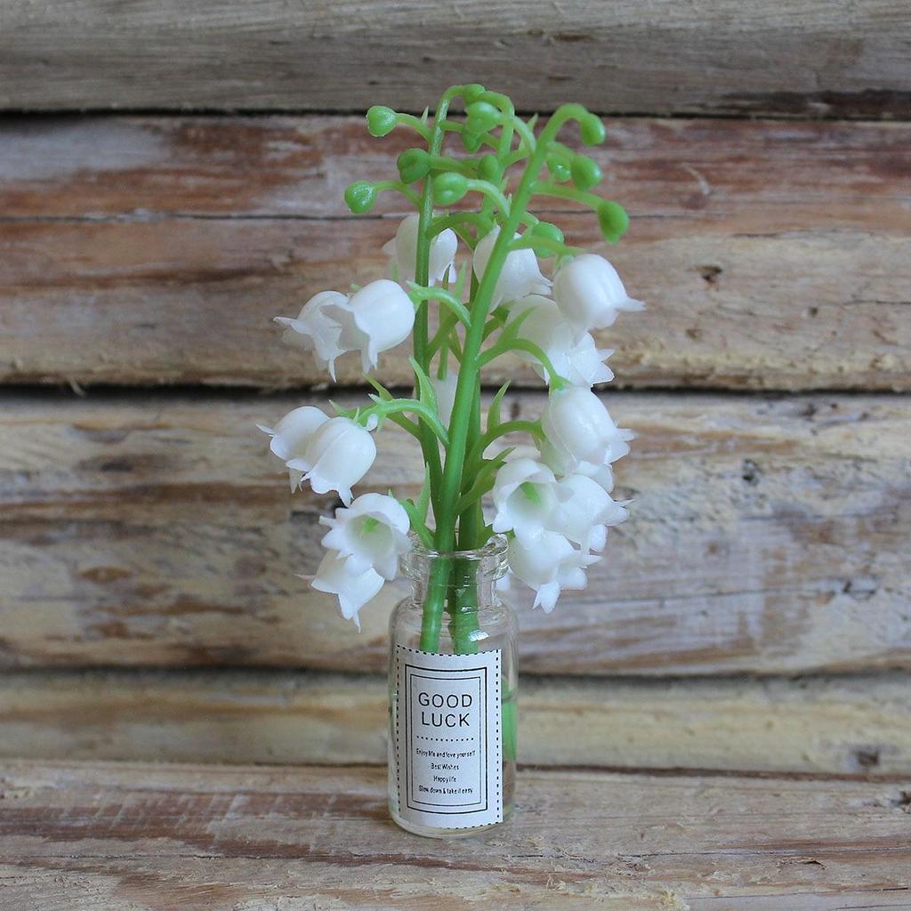 1:12 Scale Dollhouse Miniature Potted Flower Ornaments