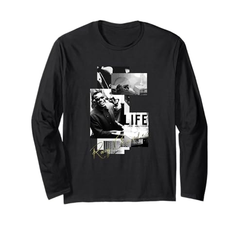 Коллекция фотографий LIFE _ Рэй Чарльз (2) Футболка с длинным рукавом