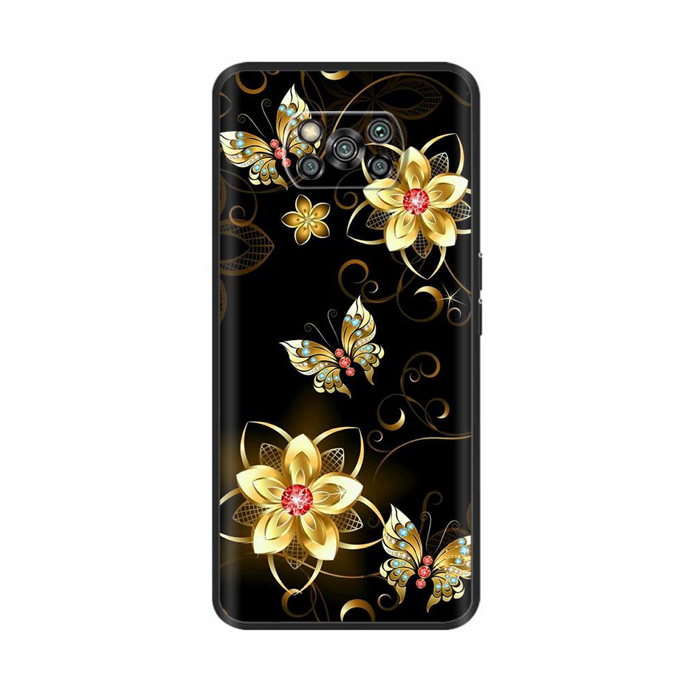 Для Xiaomi Poco X3 NFC Чехол С принтом Мультяшный Силиконовый Задняя крышка Мягкий Бампер Чехол для телефона Для POCO X3 Pro X 3 ТПУ Чехол Funda 6.67''