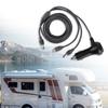 Для Starlink Mini Кабель 3-в-1 Type-C/DC/Автомобильное зарядное устройство Автомобильное зарядное устройство от прикуривателя Кабель питания постоянного тока для кабеля Starlink Mini