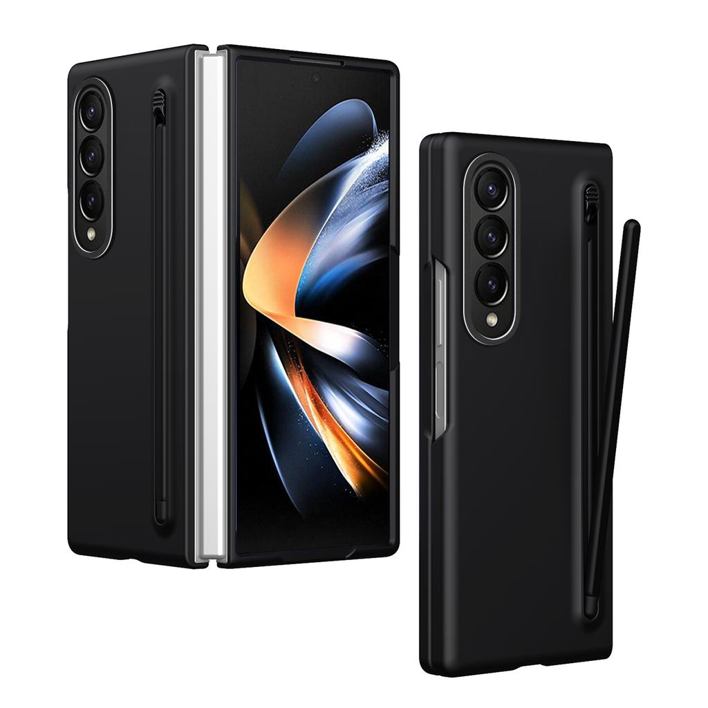 Чехол для Samsung Galaxy Z Fold4 5G, Жесткий ПК Чехол для Телефона со Стилусом