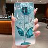 Phone Case For Huawei Nova 8i Capa Honor 50 Lite Funda Butterfly Bow Protective Casing Transparent Soft Silicone TPU Cover Coque