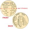 1Pcs Morse-Code Learning Tools For Novice Radio Enthusiasts And History Buffs Morse-Code Training Coin Commemorative Badge