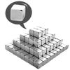 125Pcs Powerful Rare Earth Neodymium Square Magnets Block Cube Educational Toy