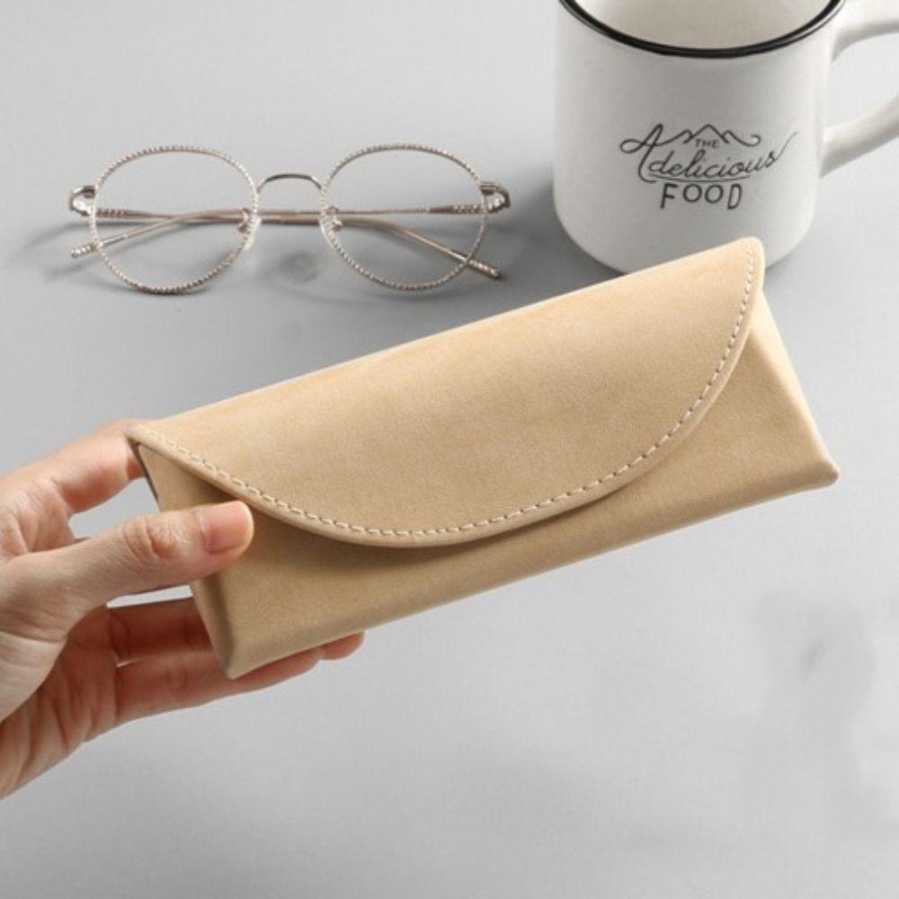 Пылезащитный Кожаный Простой Чехол для Очков Защитные Сумки Чехлы для Солнцезащитных Очков Очков