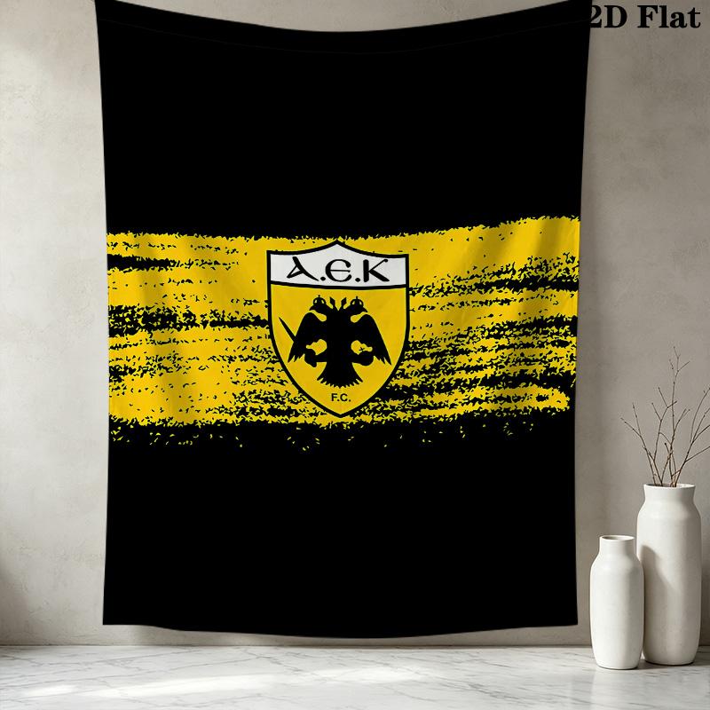 Aek Fc Wall Tapestry Aesthetic Wall Hanging Printed Fabric Blanket Decorative Tapestries For Bedroom Living Room Home Decor