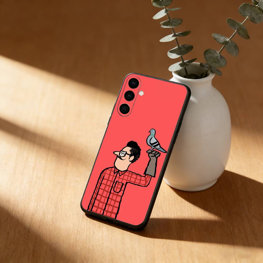 Чехол для телефона J-Jean Art J-Jullien для Samsung Galaxy A20, 21s, 22, 31, 32, 52, 53, 72, 73, 80, 91, мягкий черный корпус