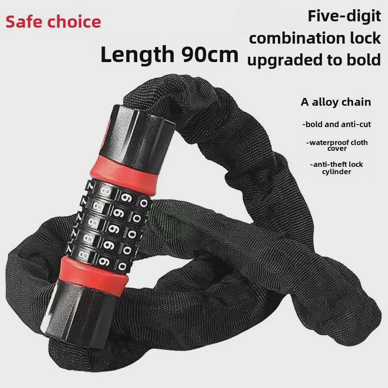 Anti-Theft Electric/Motorcycle Chain Lock with Password