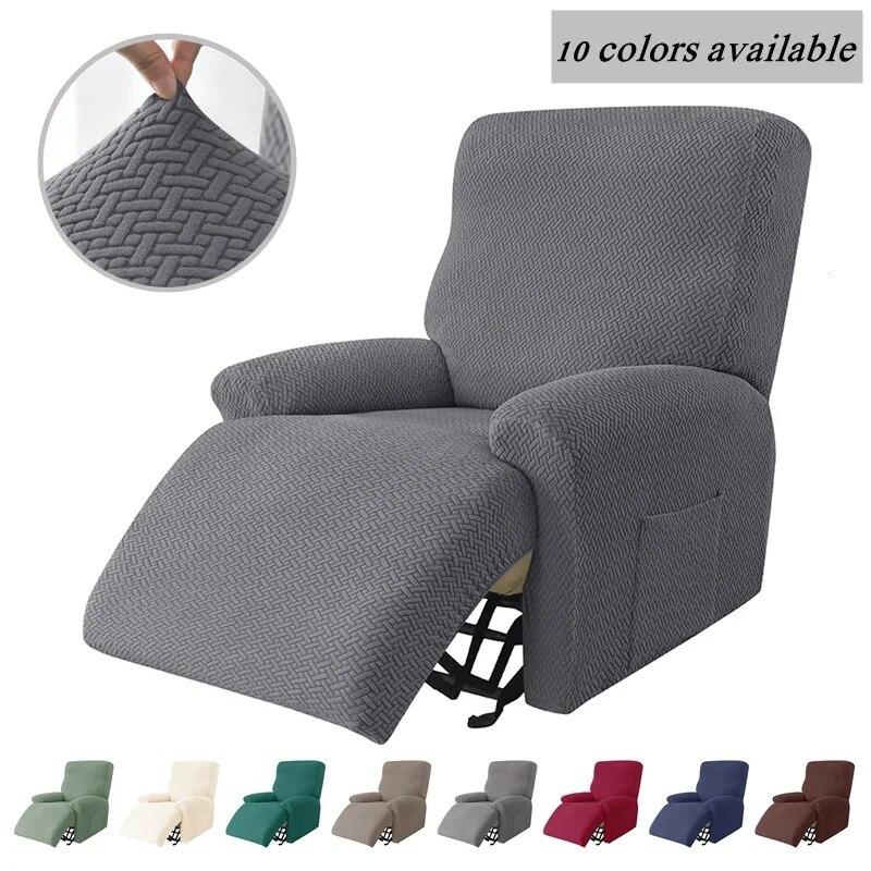 Жаккардовые эластичные чехлы для диванов, чехлы для кресел, диванов, противопыльные, нескользящие, чехлы на стулья для ленивых мальчиков, чехлы для массажных кресел, чехлы на сиденья
