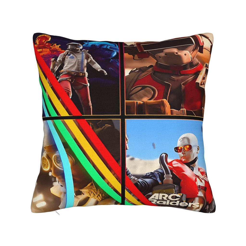 Arc Raiders Rooster Game Pillow Cover Retro Trendy Pillow Case For Couch Sofa Bedroom Design Cushion Cover Gift