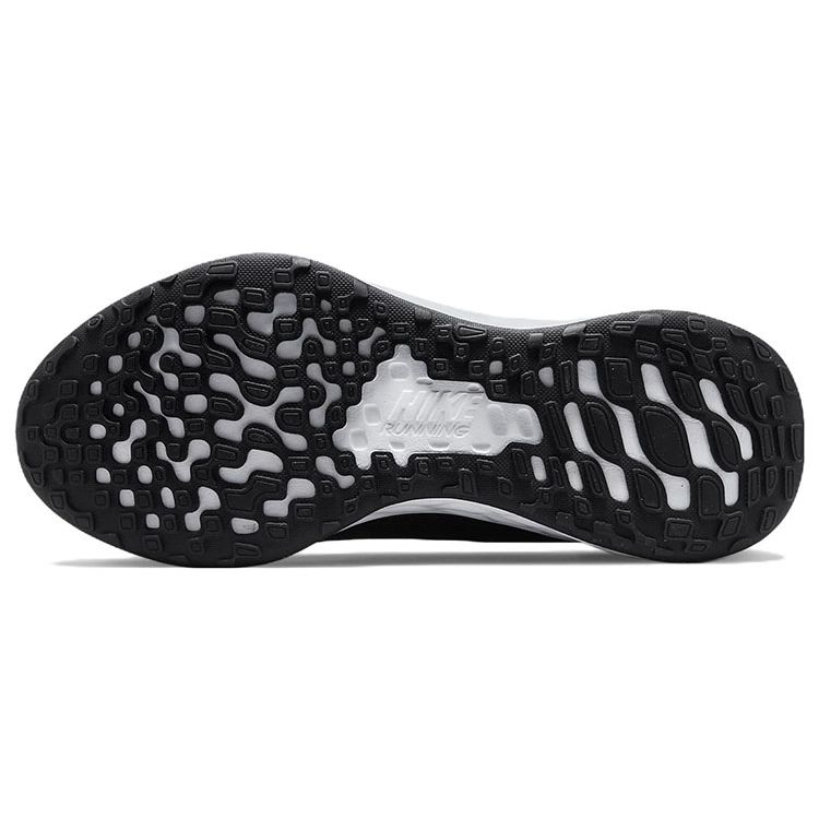 Nike Revolution 6 Extra Wide Черно-Белые Мужские Кроссовки Железно-Серые DD8475-003