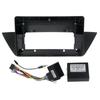 NaviFly Dashboard Frame Player Install Panel Dash Mount Kit Facia 10 дюймов для BMW X1 E84 2009-2012 Автомобильные аксессуары Radio Facia