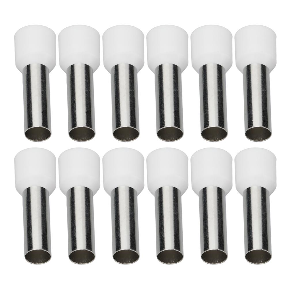 100Pcs Insulated Ferrule Pin Crimp Terminals EU Style Cord End Connectors 6 AWG E16 18
