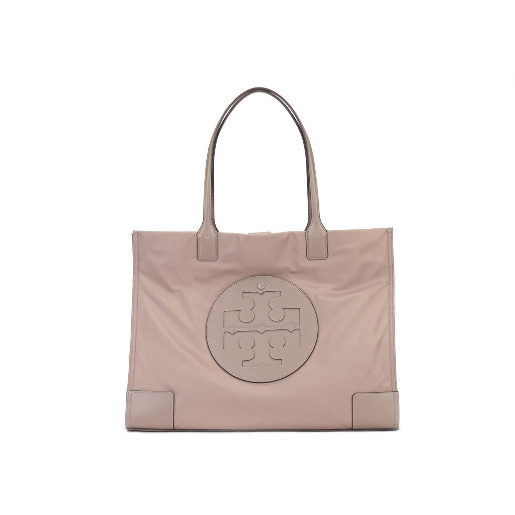 Tory Burch Ella Commuter Large Capacity Nylon Tote Bag Shopping Handbag Shoulder Bag Women tote Gray 87116-082