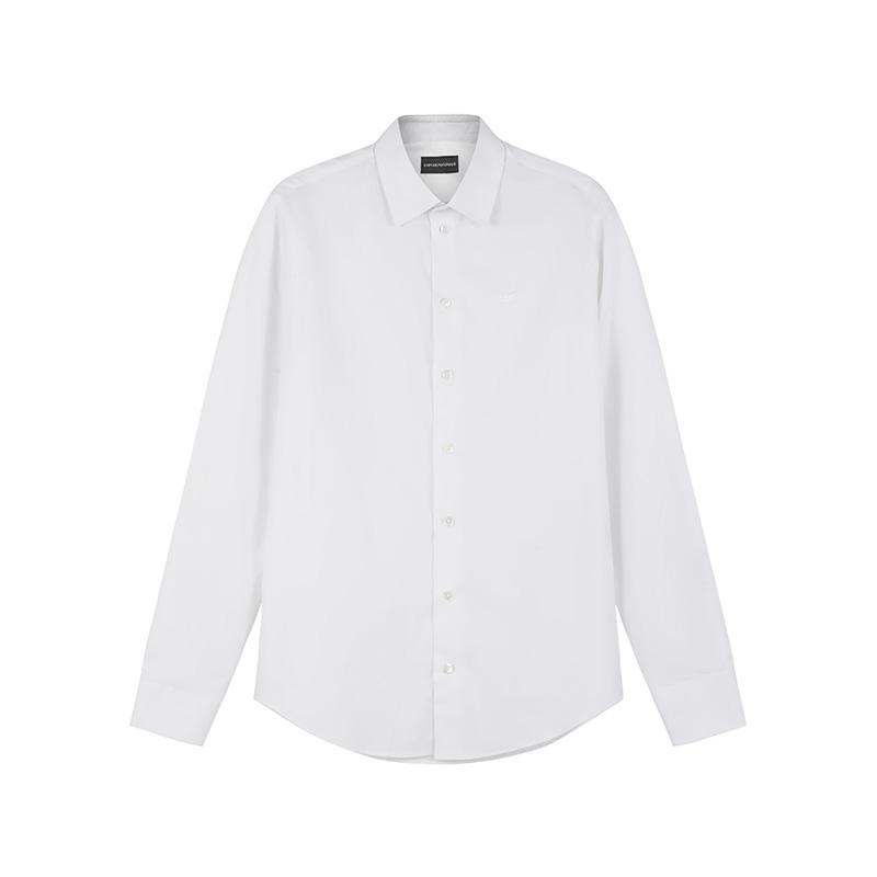 EMPORIO ARMANI SS25 Shirt Men's White 01SM0L-01C68-100