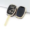 3 Buttons For Honda Civic Fit Freed StepWGN Accord CR-V Soft TPU Car Key Case Cover Bag Shell Fob Holder Protector