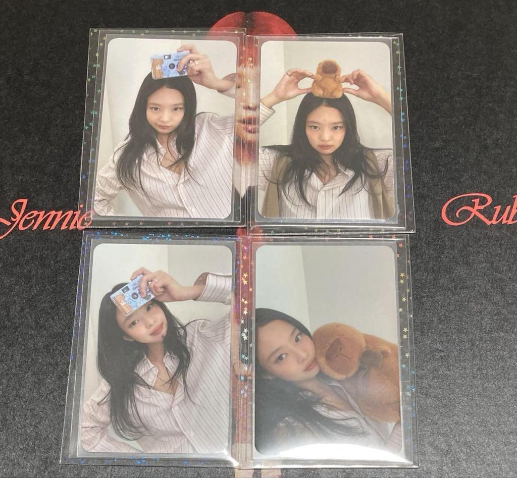 [Б/У] Дженни Руби Макстар торговые карточки 4 штуки Lakidro