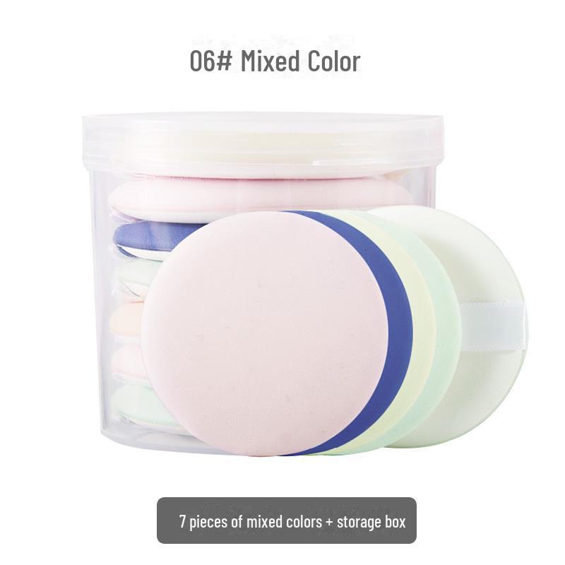 Супермягкий воздушный спонж двойного назначения для нанесения жидкой основы и рассыпчатой пудры