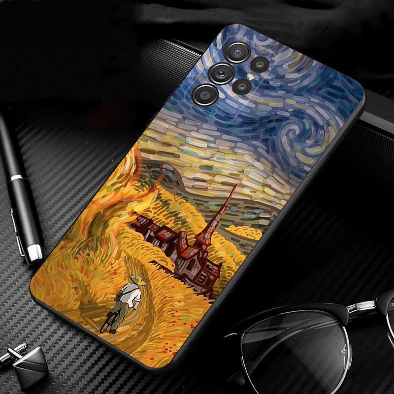 Чехол для телефона с картиной Ван Гога для Samsung S25 S24 S23 S22 S21 S20 Ultra S20 S22 S21 S20 FE S24 Plus