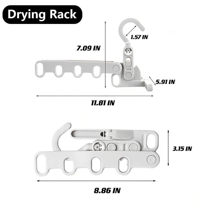 Складная вешалка для сушки одежды с 5 отверстиями, вешалки, складная вешалка для прачечной с походом на природу, апартаменты в отеле, студенческая квартира