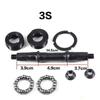 Bead Holder Bicycle Bottom Bracket Axle Set Bottom Bracket Bearings Bicycle Bowl Complete Set