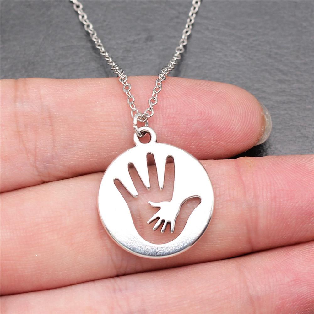 Ожерелье с крыльями ангела в форме персикового сердца, 40 см, короткая цепочка, украшения для девочек, День отца, кавайные материалы