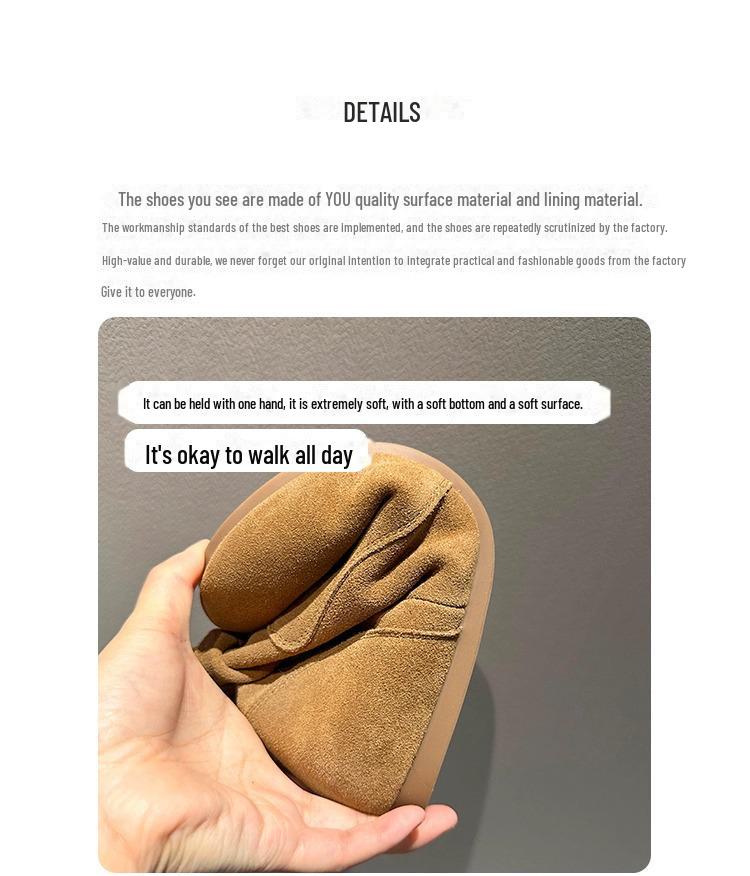 Корейские матовые короткие женские сапоги с мягкой плиссировкой и рукавами-юбками - сапоги Maillard Stacked.