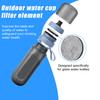 Micro Disc Water Filter Replacements for Brita Activated Carbon Water Filter Disc Water Pitcher Filter for Travel Bottles Removes Chlorine Metals