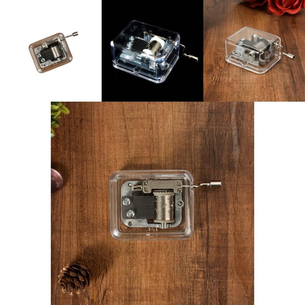 Минималистичная Акриловая Музыкальная Шкатулка DIY Игрушка для Студентов и Праздничного Подарка