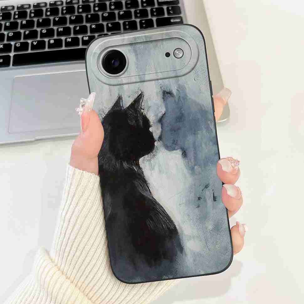 For Apple iPhone Air Case  A3260 A3516 Unique Art Painted Cover Silicone Soft Phone Case For IPhone 17 Air IPhoneAir Cover Coque