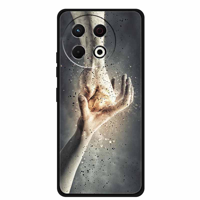 Чехол для телефона Tecno Spark 30 Pro 4G Задняя крышка 6.78" Черный Силиконовый Мягкий Чехол для Tecno Spark 30 Pro Чехол Spark30 Pro Сумка