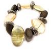 [D7759] - Designer Bracelet 'Indian Summer' Beige