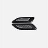 2x Exterior Hood Air Vent Outlet Wing Trim For Land Rover Range Rover 2013-2018