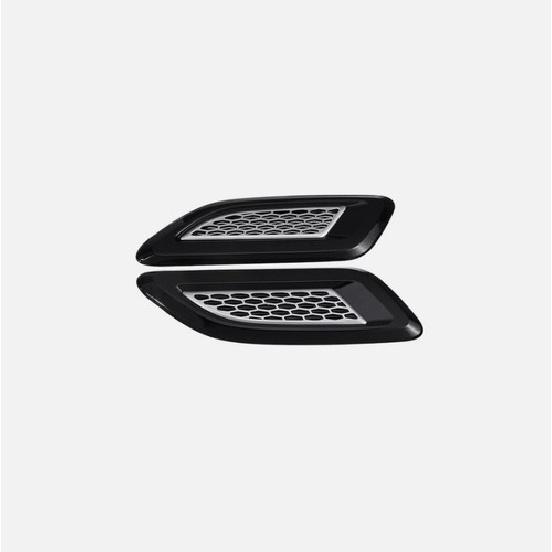 2x Exterior Hood Air Vent Outlet Wing Trim For Land Rover Range Rover 2013-2018